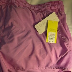 NWT All in Motion Women's Pink Athletic Shorts